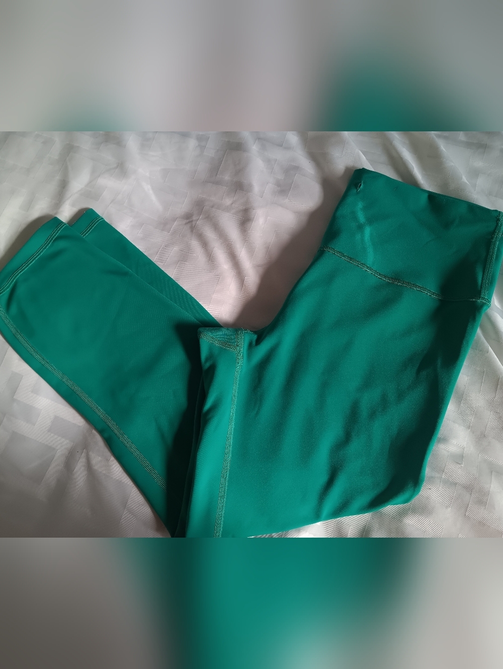 Lululemon Athletica Size M Teal Green High-Waist Leggings Color Turquoise